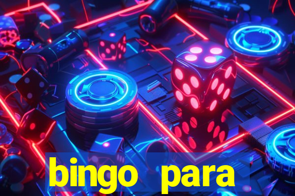 bingo para despedida de solteira para imprimir